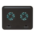 Notebook állvány, ventilátorral, USB, TRUST "Cyclone"