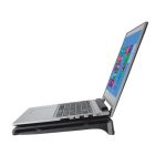Notebook állvány, ventilátorral, USB, TRUST "Azul"