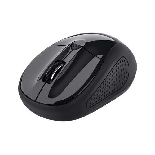 Egér, vezeték nélküli, optikai, TRUST, fekete