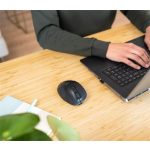 Egér, vezeték nélküli, optikai, TRUST "Fyda", fekete