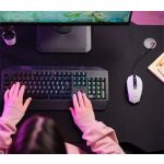 Egér, vezetékes, optikai, gaming, LED, TRUST "GXT109W Felox", fehér