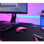 Egér, vezetékes, optikai, gaming, LED, TRUST "GXT109P Felox", rózsaszín