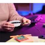 Egér, vezeték nélküli, optikai, gaming, LED, TRUST "GXT110W Felox", fehér