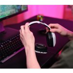 Fülhallgató, mikrofonnal, gaming, TRUST "GXT415 Zirox", fehér