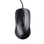Egér, vezetékes, optikai, USB, TRUST "Carve", fekete