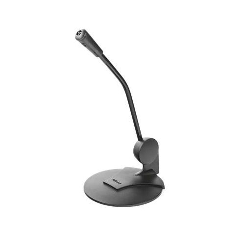 Mikrofon, asztali, 3,5 jack, állítható kar, TRUST "Primo"