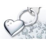 Kulcstartó, SWAROVSKI® kristályokkal, TROIKA, "Girls best friends" Shiny