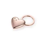 Kulcstartó, SWAROVSKI® kristályokkal, TROIKA, "Girls Best Friend Rosy" Shiny