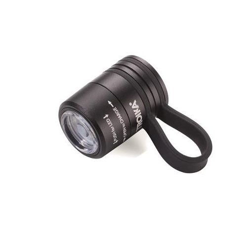 Elemlámpa, mágneses rögzítővel, állítható fényfunkció, futáshoz, TROIKA, fekete