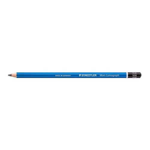 Grafitceruza, 10B, hatszögletű, STAEDTLER "Mars Lumograph 100"