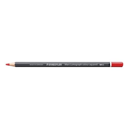 Akvarell színes ceruza, hatszögletű, STAEDTLER "Mars® Lumograph® 104", piros