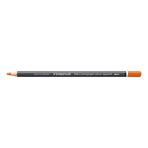 Akvarell színes ceruza, hatszögletű, STAEDTLER "Mars® Lumograph® 104", narancssárga
