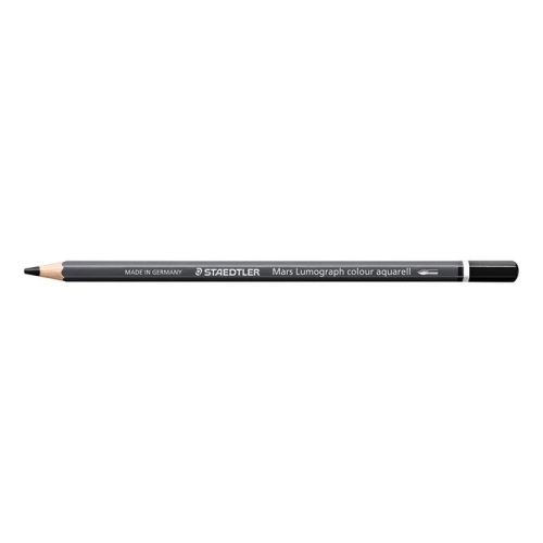 Akvarell színes ceruza, hatszögletű, STAEDTLER "Mars® Lumograph® 104", fekete