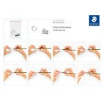 Érintőceruza, érintőképernyős készülékekhez, EMR, STAEDTLER "Noris Digital Classic 180 22", sárga