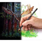 Színes ceruza készlet, hatszögletű, STAEDTLER "149 C", 24 különböző szín