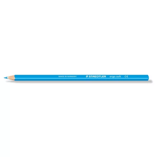 Színes ceruza, háromszögletű, STAEDTLER "Ergo Soft 157", világoskék