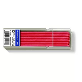   Jelölőkréta hegy, mindenre író, lemosható (omnichrom), STAEDTLER "Lumocolor 218", piros