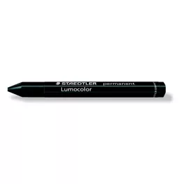   Jelölőkréta, mindenre író, vízálló (omnigraph), STAEDTLER "Lumocolor 236", fekete