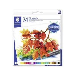   Olajpasztell kréta, STAEDTLER "2420", 24 különböző szín