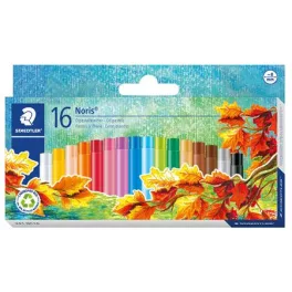   Olajpasztell kréta, STAEDTLER "Noris 241", 16 különböző szín