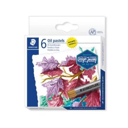   Olajpasztell kréta, STAEDTLER® "2420 M", 6 különböző metál szín