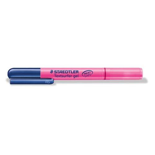 Szövegkiemelő, 3 mm, zselés, STAEDTLER "Textsurfer Gel 264", rózsaszín