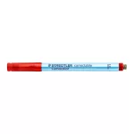 Alkoholmentes marker, OHP, 0,6 mm, STAEDTLER "Lumocolor® 305 F", piros