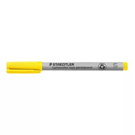   Alkoholmentes marker, OHP, 0,4 mm, STAEDTLER "Lumocolor® 311 S", sárga