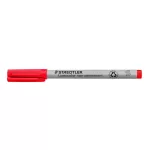 Alkoholmentes marker, OHP, 0,4 mm, STAEDTLER "Lumocolor® 311 S", piros