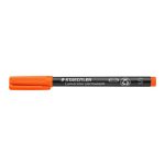 Alkoholos marker, OHP, 0,4 mm, STAEDTLER "Lumocolor® 313 S", narancssárga