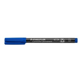   Alkoholos marker, OHP, 1-2,5 mm, STAEDTLER "Lumocolor® 314 B", kék