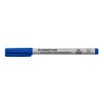 Alkoholmentes marker, OHP, 1 mm, STAEDTLER "Lumocolor® 315 M", kék