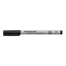   Alkoholmentes marker, OHP, 1 mm, STAEDTLER "Lumocolor® 315 M", fekete