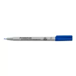 Alkoholmentes marker, OHP, 0,6 mm, STAEDTLER "Lumocolor® 316 F", kék