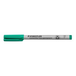   Alkoholmentes marker, OHP, 0,6 mm, STAEDTLER "Lumocolor® 316 F", zöld