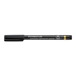   Alkoholos marker, 0,6 mm, STAEDTLER "Lumocolor® special 319 F", fekete