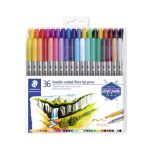 Rostirón készlet, 0,8/3,0 mm, kétvégű, STAEDTLER® "3200", 36 különböző szín