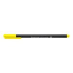 Tűfilc, 0,3 mm, STAEDTLER "Triplus 334", sárga