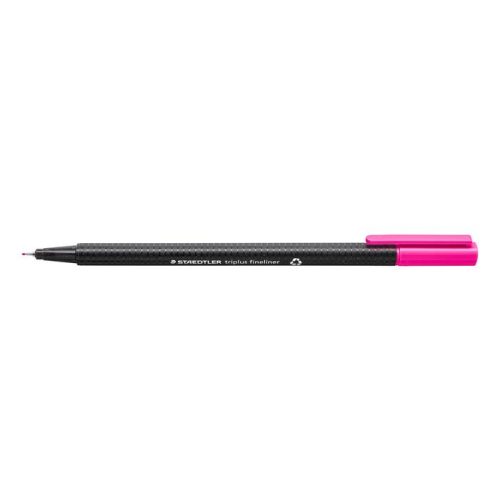 Tűfilc, 0,3 mm, STAEDTLER "Triplus 334", magenta