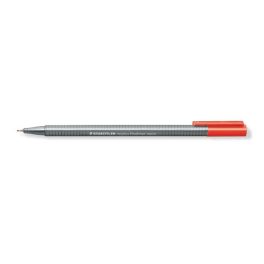   Tűfilc, 0,3 mm, STAEDTLER "Triplus 334", neonpiros