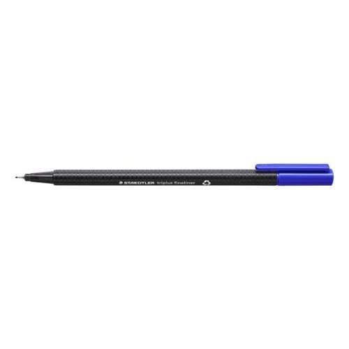Tűfilc, 0,3 mm, STAEDTLER "Triplus 334", kék