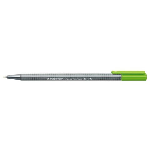 Tűfilc, 0,3 mm, STAEDTLER "Triplus 334", világoszöld