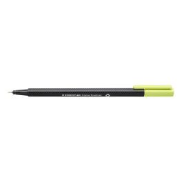   Tűfilc, 0,3 mm, STAEDTLER "Triplus 334", limezöld