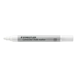   Krétamarker, 2,4 mm, kúpos, STAEDTLER "Lumocolor® 344", fehér