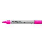 Krétamarker készlet, 2,4 mm, kúpos, STAEDTLER "Lumocolor® 344", 5 különböző szín