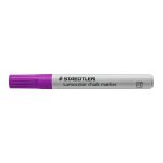 Krétamarker készlet, 2,4 mm, kúpos, STAEDTLER "Lumocolor® 344", 5 különböző szín
