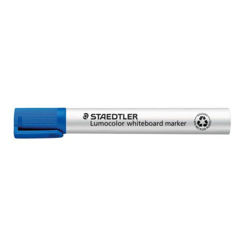 Táblamarker, 2 mm, kúpos, STAEDTLER "Lumocolor® 351", kék