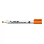 Táblamarker, 2-5 mm, vágott, STAEDTLER "Lumocolor® 351 B", narancssárga