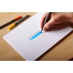 Ecsetirón készlet, STAEDTLER "Pigment brush 371", 12 különböző alapszín