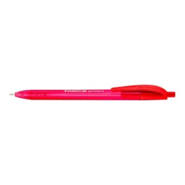   Golyóstoll, 0,5 mm, nyomógombos, STAEDTLER "Ball 423 M", piros